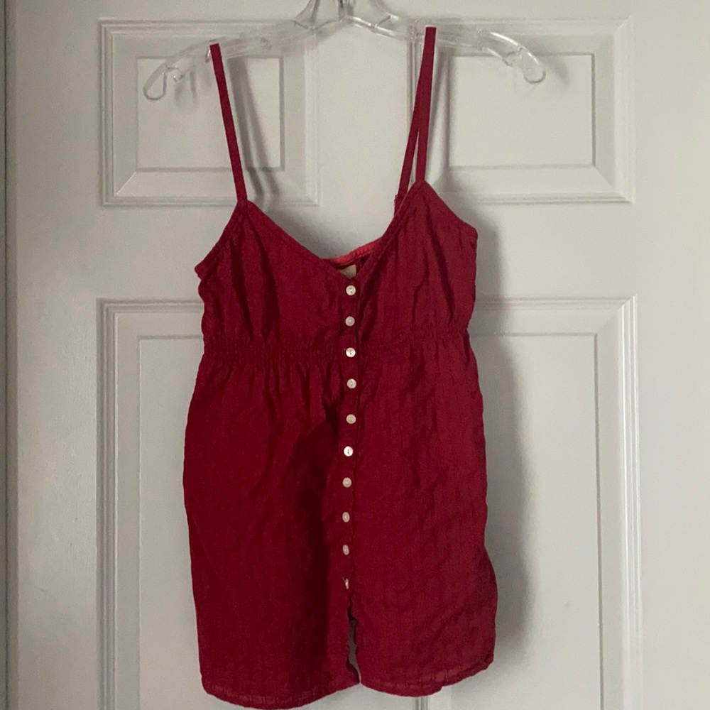 Vintage Gap Button Tank Top